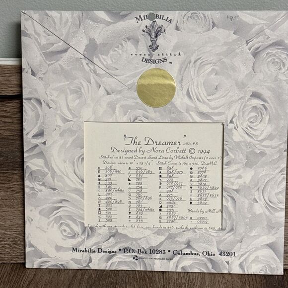 Mirabilia Cross Stitch MD8 The Dreamer - Picture 3 of 4